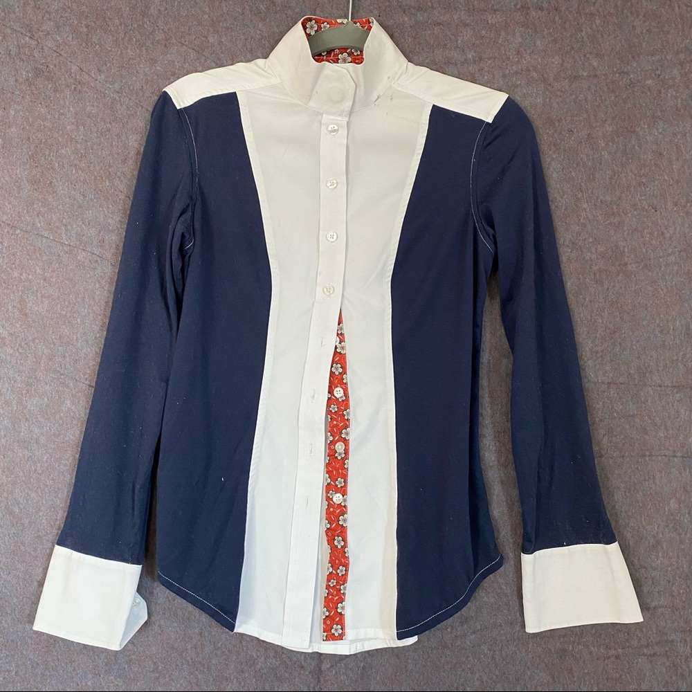 Dover Equestrian Pony Training Riding Floral Long Sleeve Sun Shirt
